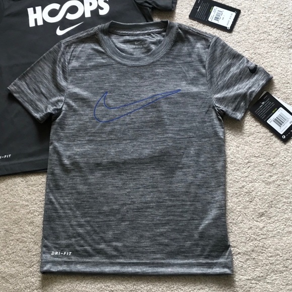NIKE BOYS SIZE 7 SHORT SLEEVE TEES - SET OF TWO - Picture 2 of 7